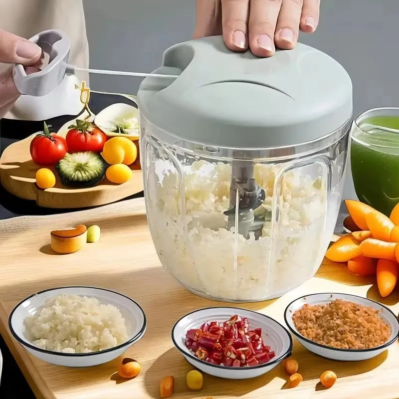 Broyeur Multifonction Cozily — Gingembre, Ail & Légumes en 5 Secondes ⚡