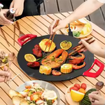 Poêle Électrique Cozily — Grill Coréen Antiadhésif Sans Fumée 🔥