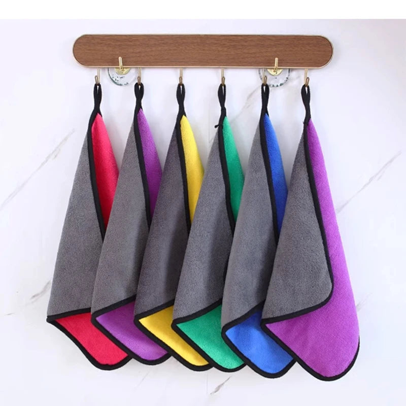 LOT DE 10 Serviette Microfibre Cozily —  Vaisselle Séchée Sans Traces en 10 Secondes 💧