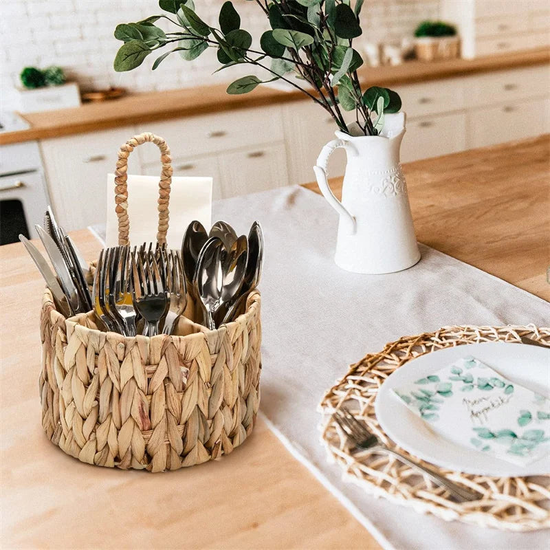 Panier en Rotin Tressé Main Cozily 🧺✨